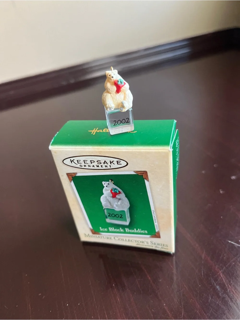 Hallmark Ice Block Buddies Miniature Collector Series Set of 4